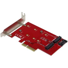 تصویر کارت تبدیل M2 SSD NVME به PCI-E مدل Netpil-7050 