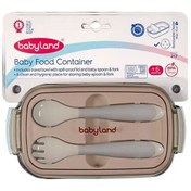 تصویر ظرف غذا خوری کودک بی بی لند کد 217 Baby land baby food container code 217