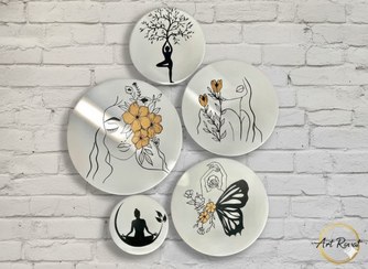 تصویر دیوارکوب دخترونه مینیمال 