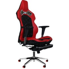 تصویر صندلی گیمینگ ویهان مدل Titan2 رنگ قرمز-مشکی و خاکستری-آبی 