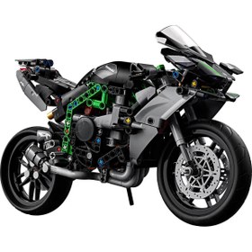 تصویر لگو سری تکنیک مدل 42170 - LEGO® Technic Kawasaki Ninja H2R Motorcycle 42170 643 قطعه