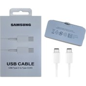 تصویر کابل دو سر تایپ سی سامسونگ مدل EP-DN975 طول 1 متر ا Samsung EP-DN975 USB Type-C to Type-C Cable 1m Samsung EP-DN975 USB Type-C to Type-C Cable 1m