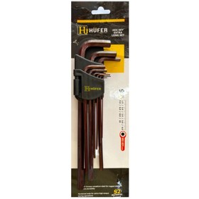 تصویر آلن شش گوش بلند (9عددی) 