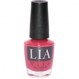 تصویر لاک تنالیته صورتی لیا ویتو 15 World Of Pink Nail Polish LIA VITO NO. 015