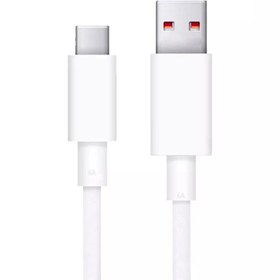 تصویر کابل شارژ توربو شیائومی USB به USB-C مدل 6A Turbo طول 1 متر MI TURBO CHARGE CABLE