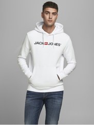 تصویر سویشرت جک اند جونزی مردانه Jack & Jones | 12137054-White 