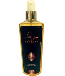 تصویر بادی اسپلش زنانه ایتالیایی مدل Bretoni Black Opium 250ml 