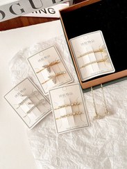 تصویر سنجاق مو دوتایی 