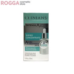 تصویر سرم ضد چروک کلینیانس هیالورنیک اسید حجم 30 میل Clinians Intense A Concentrated Serum With Hyaluronic Acid