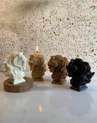 تصویر شمع اسب نماد سال 1405 - سفید 