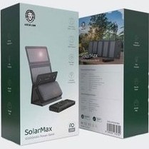 تصویر پاوربانک خورشیدی 10000 میلی آمپر ساعت گرین لاین مدل Solar Max پاوربانک گرین لاین مدل Solar Max مشکی