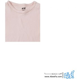 تصویر بادی آستین بلند نوزادی H&M مدل BASIC 