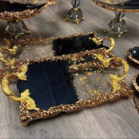 تصویر سینی پذیرایی رزینی 