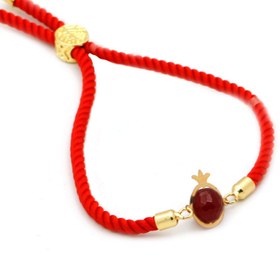 تصویر دستبند طلا انار 