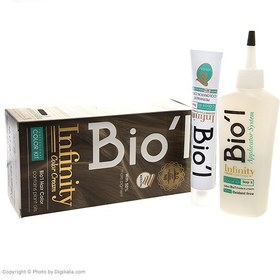 تصویر کیت رنگ موی Bio'l شماره 8.0 بلوند روشن طبیعی ا Biol 8.0 Light Blonde Hair Color Kit Biol 8.0 Light Blonde Hair Color Kit