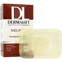 تصویر شوینده غیر صابونی شفاف روشن کننده پوست ملالیفت درمالیفت Dermalift Melalift Transparent Depigmenting Syndet Bar For All Skin Types