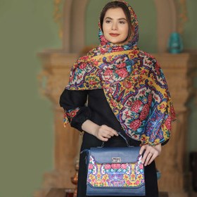 تصویر ست کیف و شال زنانه پیچک کد 17 Women Bag and Shawl Set Code 17