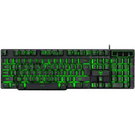 تصویر کیبورد گیمینگ با سیم تی دگر مدل لاینر T-TGK107 T-Dagger Liner T-TGK107 Wired Gaming Keyboard