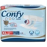 تصویر پوشک چسبی بزرگسال کانفی سایز خیلی بزرگ بسته 20 عدد Confy Adult Saize X LARG Pcs 20