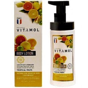 تصویر لوسیون بدن رایحه ترکیب چند میوه ویتامول 