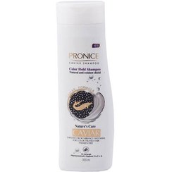 تصویر شامپو تثبیت کننده رنگ مو خاویار 300 میل پرونایس Pronice Caviar Color Hold Shampoo 300ml