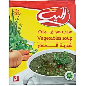 تصویر سوپ آماده سبزیجات الیت 75گرم (12عددی)(م.ک25000) 