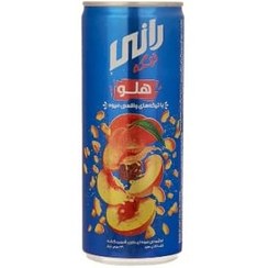 تصویر نوشیدنی رانی حاوی تیکه های واقعی میوه - 240 میلی لیتر 24 عددی - هلو 