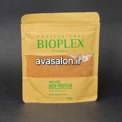 تصویر پودر پروتئین مو بیوپلکس خاویار ۱۰۰ گرمی مناسب موهای آسیب دیده 
