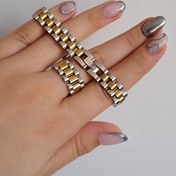 تصویر دستبند و انگشتر زنانه رو*لکس 