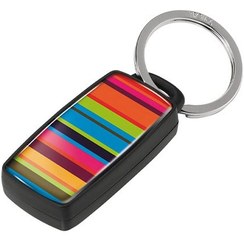 تصویر جاکلیدی دتکتیو ترویکا طرح رنگین کمان Troika detective KeyChain Rainbow