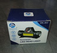 تصویر چراغ قوه پیشانی بند ال ای دی شارژی Rechargeable Led Head Light 363