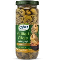 تصویر زیتون کبابی دلفین ۴۸۰ گرم 