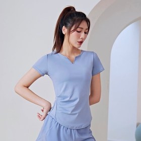 تصویر تیشرت یقه دلبری کد 10800200 