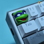 تصویر کیکپ کیبورد مکانیکال طرح Donatello Keycap 