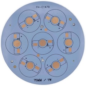 تصویر PCB گرد 7W بزرگ 