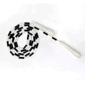 تصویر طناب ورزشی مهره ای دسته کوتاه تن زیب 