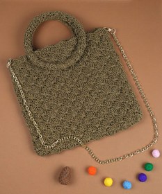 تصویر کیف دستباف ناژیا 