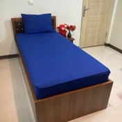 تصویر سرویس ملحفه روتختی کشدار تک نفره ۲ تکه 