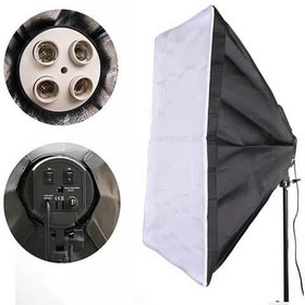 تصویر دو شاخه نور هشت (8) لامپ 