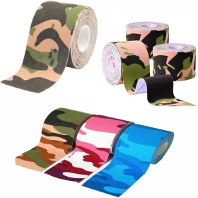 تصویر چسب عضله یا تیپ مدل چریکی 