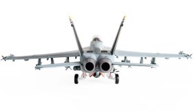 تصویر ماکت هواپیما اف 18 سوپر هورنت نیروی دریایی آمریکا | JC Wings 1:72 F/A-18F Super Hornet Jolly Rogers 