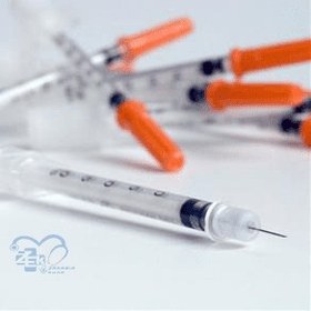 تصویر سرنگ انسولین یکپارچه 