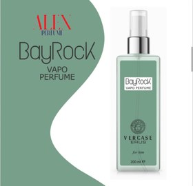 تصویر بادی اسپلش مردانه بایراک Bay Rock رایحه ورساچ اروس VERSACE ERUS حجم 200 میل 