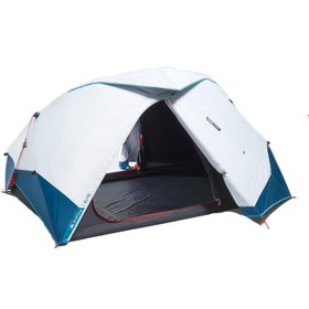 تصویر چادر اتومات کچوا 2 نفره - فرش اند بلک Quechua 2 Person Camping Tent - 2 Seconds Easy Fresh&Black 