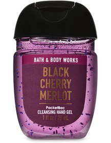 تصویر ژل دست Bath&Body Works مدل Black Cherry Merlot 