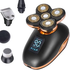 تصویر ست ماشین اصلاح روزیا پرو مدل HT986 با برش مستقیم ضد آب 