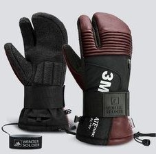 تصویر دستکش اسکی حرفه ایی 