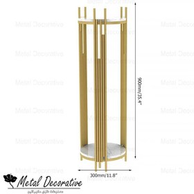 تصویر استند گل فلزی 2 طبقه 