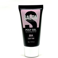 تصویر پلی ژل سالن (Salon) حجم 60 میل light pink شماره 004 کوکتل مانیکور پدیکور