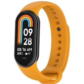 تصویر بند سیلیکونی دستبند سلامتی شیائومی Xiaomi Mi Band 8 Silicone Band 